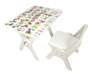 Детский растущий стол-парта и стул Я САМ "Умка" (Алфавит) в Нижнем Тагиле - nizhniy-tagil.mebel-74.com | фото