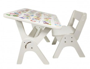 Детский растущий стол-парта и стул Я САМ "Умка" (Алфавит) в Нижнем Тагиле - nizhniy-tagil.mebel-74.com | фото