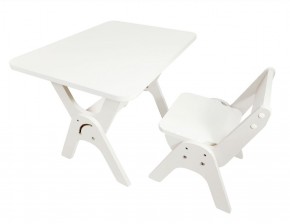 Детский растущий стол-парта и стул Я САМ "Умка" (Белый) в Нижнем Тагиле - nizhniy-tagil.mebel-74.com | фото