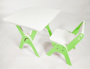 Детский растущий стол-парта и стул Я САМ "Умка" (Зеленый) в Нижнем Тагиле - nizhniy-tagil.mebel-74.com | фото