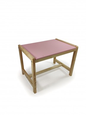 Детский растущий стол Я САМ "Лофт" (Розовый, Сосна) в Нижнем Тагиле - nizhniy-tagil.mebel-74.com | фото