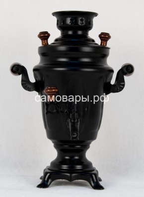 Электрический самовар "Черный Русский" матовый тюльпан на 1,5 литра. Ограниченная серия. в Нижнем Тагиле - nizhniy-tagil.mebel-74.com | фото