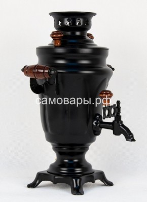 Электрический самовар "Черный Русский" матовый тюльпан на 1,5 литра. Ограниченная серия. в Нижнем Тагиле - nizhniy-tagil.mebel-74.com | фото