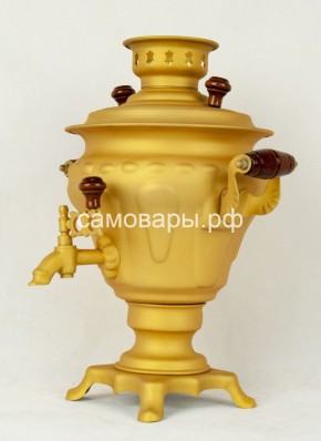 Электрический самовар "Русское золото" матовая груша на 2 литра (Ограниченная серия) в Нижнем Тагиле - nizhniy-tagil.mebel-74.com | фото