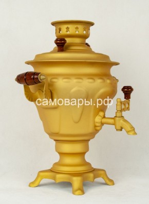 Электрический самовар "Русское золото" матовая груша на 2 литра (Ограниченная серия) в Нижнем Тагиле - nizhniy-tagil.mebel-74.com | фото