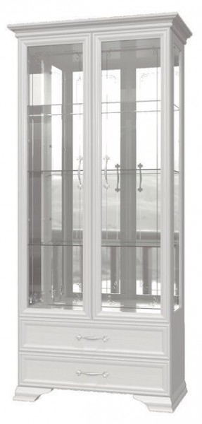 ГРАЦИЯ Шкаф с витриной 2 дв. 4 стекла в Нижнем Тагиле - nizhniy-tagil.mebel-74.com | фото