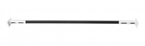 Турник раздвижной 1250-1500 цв. белый-черный FLEXTER PROFI в Нижнем Тагиле - nizhniy-tagil.mebel-74.com | фото