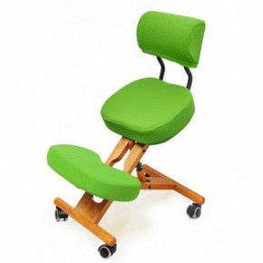 Коленный стул со спинкой Smartstool KW02В + Чехлы в Нижнем Тагиле - nizhniy-tagil.mebel-74.com | фото