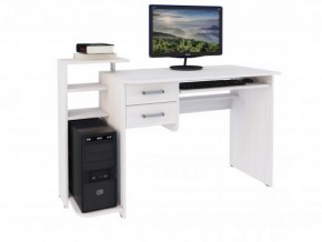 Компьютерный стол №12 (Анкор белый) в Нижнем Тагиле - nizhniy-tagil.mebel-74.com | фото