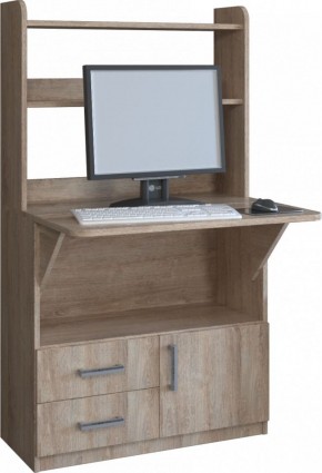 Компьютерный стол СП-1 (Дуб баррик) в Нижнем Тагиле - nizhniy-tagil.mebel-74.com | фото