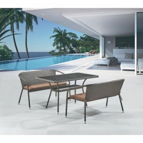 Комплект мебели из иск. ротанга T286A/S139A-W53 Brown в Нижнем Тагиле - nizhniy-tagil.mebel-74.com | фото