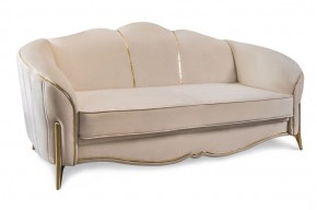 Комплект мягкой мебели Lara 3-1-1 с раскладным механизмом (бежевый/золото) в Нижнем Тагиле - nizhniy-tagil.mebel-74.com | фото