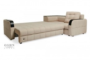 Комплект мягкой мебели Остин Garcia Ivory (Рогожка) Угловой + 1 кресло в Нижнем Тагиле - nizhniy-tagil.mebel-74.com | фото