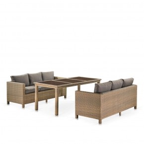 Комплект плетеной мебели T365/S65B-W65 Light Brown в Нижнем Тагиле - nizhniy-tagil.mebel-74.com | фото