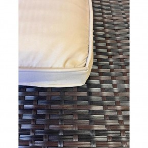 Комплект плетеной мебели  YR822Br Brown-Beige (подушка бежевая) в Нижнем Тагиле - nizhniy-tagil.mebel-74.com | фото
