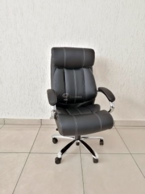 Кресло Barneo K-303 для руководителя (черная экокожа) в Нижнем Тагиле - nizhniy-tagil.mebel-74.com | фото