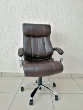 Кресло Barneo K-303 для руководителя (коричневая экокожа) в Нижнем Тагиле - nizhniy-tagil.mebel-74.com | фото