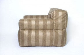 Кресло бескаркасное Уют полоса (Коричневый) в Нижнем Тагиле - nizhniy-tagil.mebel-74.com | фото