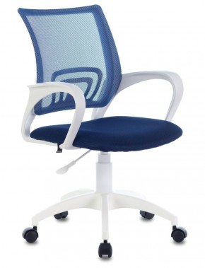 Кресло BRABIX "Fly MG-396W" (белый/темно-синее) 532399 в Нижнем Тагиле - nizhniy-tagil.mebel-74.com | фото