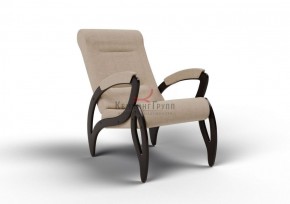 Кресло для отдыха Зельден 20-Т-П (ткань/венге) ПЕСОК в Нижнем Тагиле - nizhniy-tagil.mebel-74.com | фото