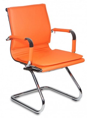 Кресло для посетителя Бюрократ CH-993-Low-V/orange оранжевый в Нижнем Тагиле - nizhniy-tagil.mebel-74.com | фото