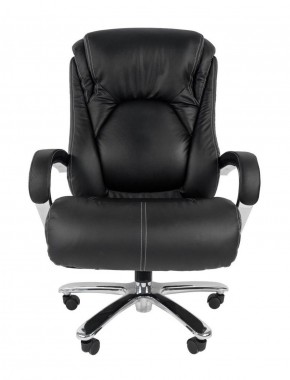 Кресло для руководителя CHAIRMAN 402 (Кожа) Черное в Нижнем Тагиле - nizhniy-tagil.mebel-74.com | фото