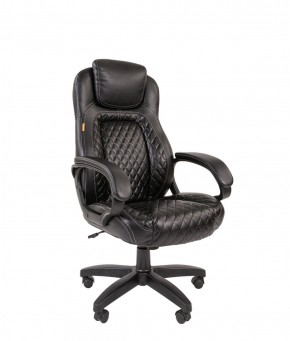 Кресло для руководителя  CHAIRMAN 432 (Экокожа черная) в Нижнем Тагиле - nizhniy-tagil.mebel-74.com | фото