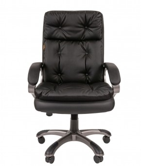 Кресло для руководителя  CHAIRMAN 442 (экокожа черная) в Нижнем Тагиле - nizhniy-tagil.mebel-74.com | фото