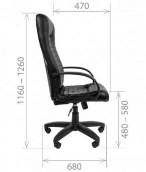 Кресло для руководителя CHAIRMAN 480 LT (Экокожа) в Нижнем Тагиле - nizhniy-tagil.mebel-74.com | фото