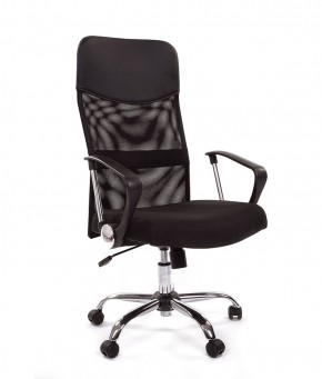 Кресло для руководителя CHAIRMAN 610 N (15-21 черный/сетка черный) в Нижнем Тагиле - nizhniy-tagil.mebel-74.com | фото