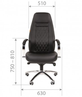 Кресло для руководителя CHAIRMAN 950 (Экокожа) Черное в Нижнем Тагиле - nizhniy-tagil.mebel-74.com | фото