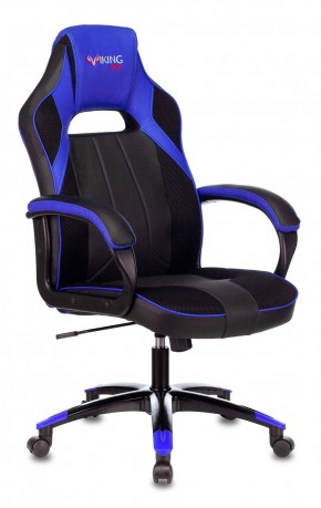 Кресло игровое Бюрократ VIKING 2 AERO BLUE черный/синий в Нижнем Тагиле - nizhniy-tagil.mebel-74.com | фото