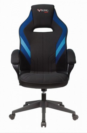 Кресло игровое Бюрократ VIKING 3 AERO BLUE черный/синий в Нижнем Тагиле - nizhniy-tagil.mebel-74.com | фото