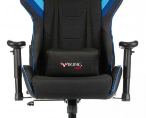 Кресло игровое Бюрократ VIKING 4 AERO BLUE черный/синий в Нижнем Тагиле - nizhniy-tagil.mebel-74.com | фото
