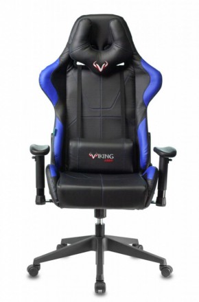Кресло игровое Бюрократ VIKING 5 AERO BLUE черный/синий в Нижнем Тагиле - nizhniy-tagil.mebel-74.com | фото