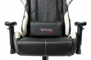 Кресло игровое Бюрократ VIKING 5 AERO WHITE черный/белый в Нижнем Тагиле - nizhniy-tagil.mebel-74.com | фото