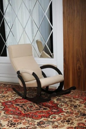 Кресло-качалка МАРСЕЛЬ 33-Т-AB (бежевый) в Нижнем Тагиле - nizhniy-tagil.mebel-74.com | фото