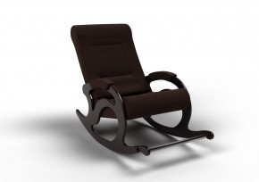 Кресло-качалка Тироль 12-Т-ГР (ткань/венге) ГРАФИТ в Нижнем Тагиле - nizhniy-tagil.mebel-74.com | фото