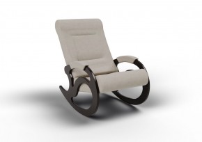 Кресло-качалка Вилла 11-Т-Ш (ткань/венге) ШОКОЛАД в Нижнем Тагиле - nizhniy-tagil.mebel-74.com | фото