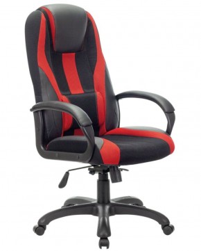 Кресло компьютерное BRABIX PREMIUM "Rapid GM-102" (экокожа/ткань, черное/красное) 532107 в Нижнем Тагиле - nizhniy-tagil.mebel-74.com | фото