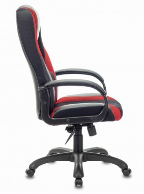 Кресло компьютерное BRABIX PREMIUM "Rapid GM-102" (экокожа/ткань, черное/красное) 532107 в Нижнем Тагиле - nizhniy-tagil.mebel-74.com | фото