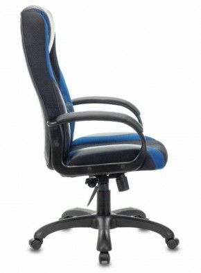 Кресло компьютерное BRABIX PREMIUM "Rapid GM-102" (экокожа/ткань, черное/синее) 532106 в Нижнем Тагиле - nizhniy-tagil.mebel-74.com | фото