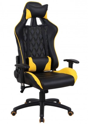 Кресло компьютерное BRABIX "GT Master GM-110" (черное/желтое) 531927 в Нижнем Тагиле - nizhniy-tagil.mebel-74.com | фото