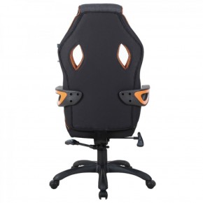 Кресло компьютерное BRABIX Techno Pro GM-003 (ткань черное/серое, вставки оранжевые) 531813 в Нижнем Тагиле - nizhniy-tagil.mebel-74.com | фото
