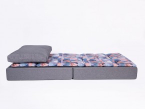 Кресло-кровать бескаркасное Харви (коричневый-геометрия браун) в Нижнем Тагиле - nizhniy-tagil.mebel-74.com | фото