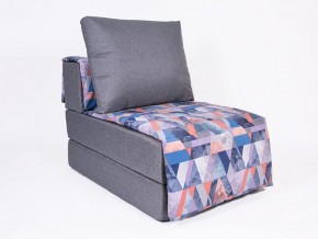 Кресло-кровать бескаркасное Харви (серый-сноу деним) в Нижнем Тагиле - nizhniy-tagil.mebel-74.com | фото