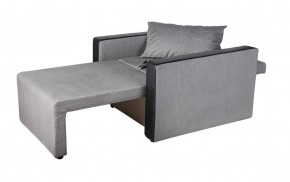 Кресло-кровать Милена с подлокотниками (серый) Велюр в Нижнем Тагиле - nizhniy-tagil.mebel-74.com | фото