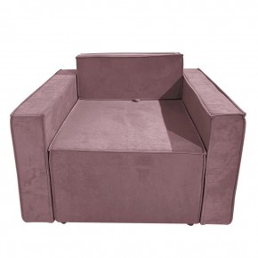 Кресло-кровать Принц КК1-ВР (велюр розовый) в Нижнем Тагиле - nizhniy-tagil.mebel-74.com | фото