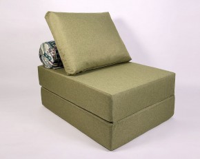 Кресло-кровать-пуф бескаркасное Прайм (Оливковый) в Нижнем Тагиле - nizhniy-tagil.mebel-74.com | фото