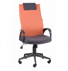 Кресло Квест HOME (Ткань КФ-28/КФ-13) оранжевый-сливовый в Нижнем Тагиле - nizhniy-tagil.mebel-74.com | фото